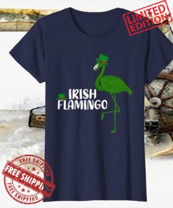 Leprechaun Hat Irish Flamingo St. Patrick's Day 2021 Shirt