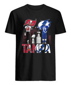 2021 Brady and Redman Buccaneers and Tampa Lighting Tshirt