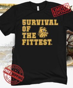 5urvival of the Fittest Apparel Shirt Minnesota Duluth Licensed