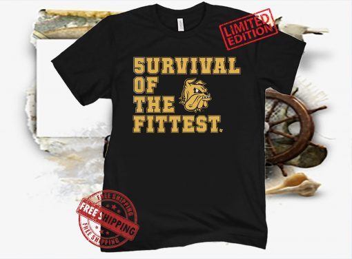 5urvival of the Fittest Apparel Shirt Minnesota Duluth Licensed