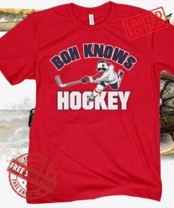 Boh Knows Hockey Official T-shirt
