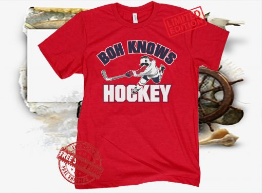 Boh Knows Hockey Official T-shirt