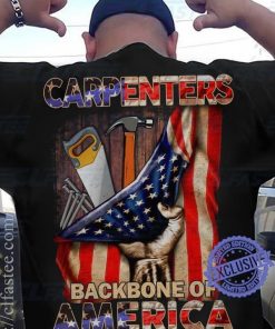 Men's Carpenters backbone of america shirt