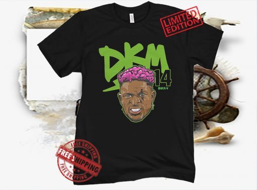 DK Metcalf DKM 14 T-Shirt + Unisex - NFLPA Licensed