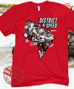 District Of Speed T-Shirt - Washington Football Team