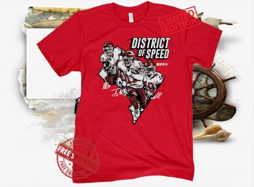 District Of Speed T-Shirt - Washington Football Team