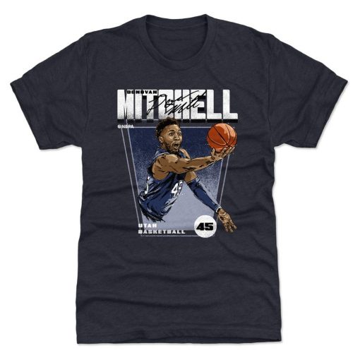 Donovan Mitchell Premiere Utah Basketball Tshirt