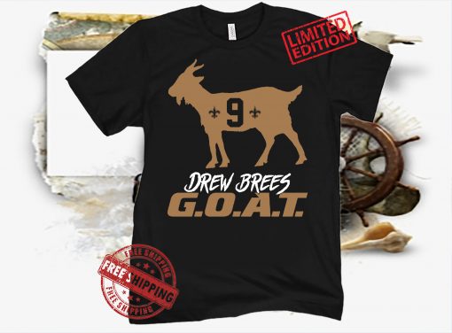 Drew Brees Goat New Orleans Saints 2021 Shirt