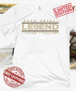 Drew Brees Le9end T-Shirt NFLPA Licensed