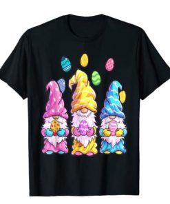 Gnome Easter Easter Outfit Easter Girls Gnome T-Shirt