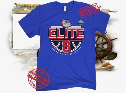 Gonzaga Bulldogs Elite 8 Official TShirts