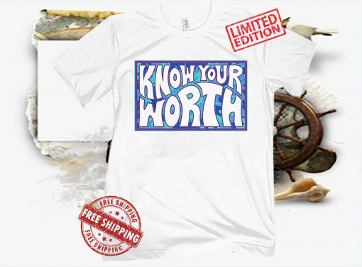 Know Your Worth Women's Sports T-Shirt