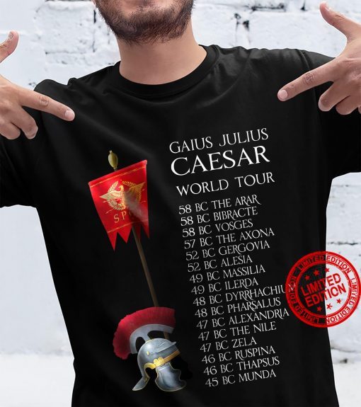 Official Gaius Julius Caesar World Tour TShirt