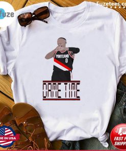 Portland Trail Blazers Damian Lillard Dame Time Official T-Shirt