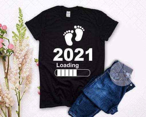 Pregnancy 2021 Shirt, Maternity tees, Pregnancy announcement, Mom Family shirts
