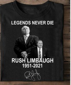 Rush Limbaugh Shirt Rip 1951-2021 Thank You For The Memories