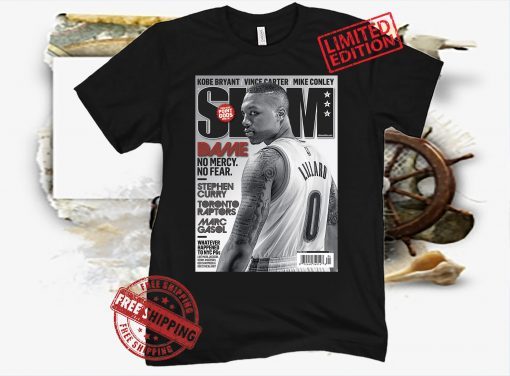 SLAM Cover Tee - Damian Lillard Posters Shirt