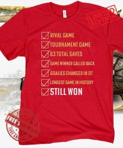 STILL WON CHECKLIST SHIRT