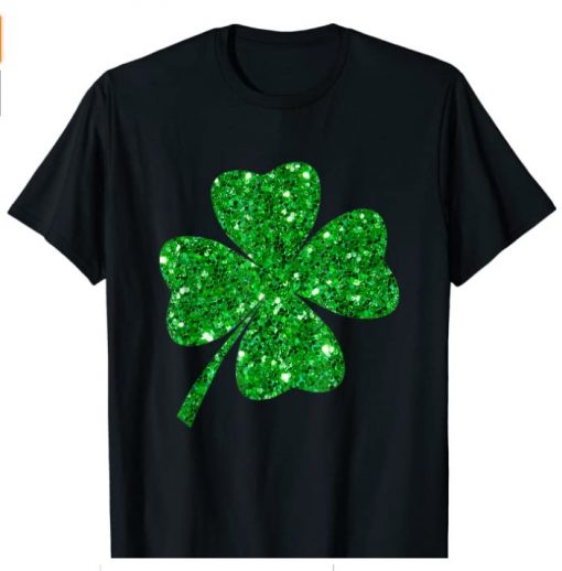 Sparkle Clover Irish Shirt For St Patricks Shirt