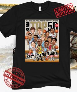 The Best College Teams Of All Time Official T-Shirt