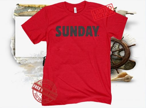 Tiger Woods Sunday Red T-Shirt