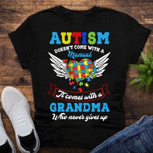 Autism Grandma shirt, Autism awareness 2021, Autism Grandma gift, shirts for grandma, mothers day shirt