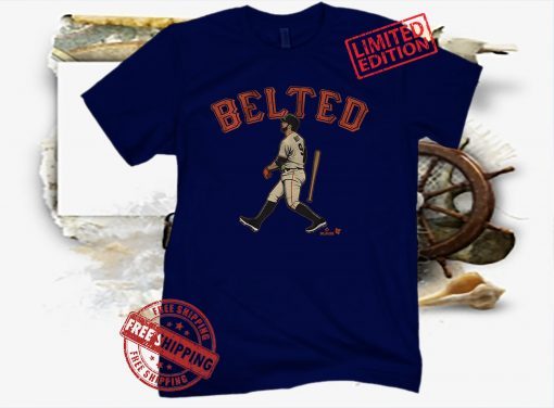 Brandon Belt BELTed T-Shirt S.F. - MLBPA Licensed