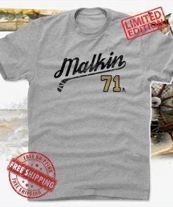 Evgeni Malkin 71 Script tshirt