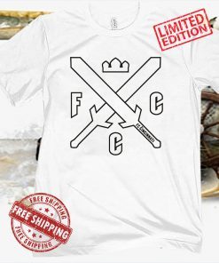 FC CINCINNATI SWORDS AND CROWNS WHITE SHIRT