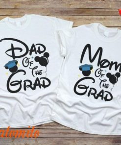 Family Disney Graduation Shirts, Mom of the Grad, Dad of the Grad, Theme Park Graduation Shirt, 2021 Grad Tee, Class of 2021 Family Shirt