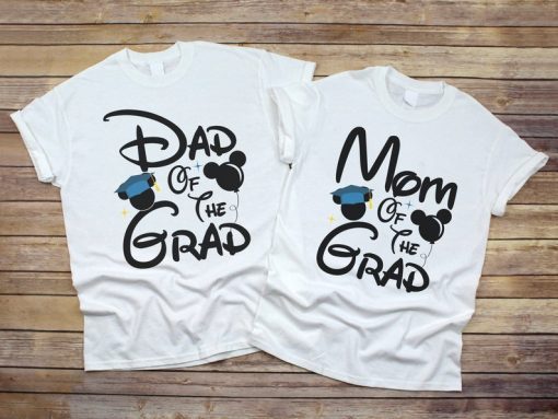 Family Disney Graduation TShirt, Mom of the Grad, Dad of the Grad, Theme Park Graduation TShirt, 2021 Grad Tee, Class of 2021 Family TShirt