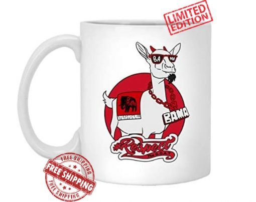 Goat Mugs for BAMA Sports Fans - Greatest of All Time Alabama College Football Team - Great Gifts for Men & Women & Any True Fan of The Game - Ceramic Coffee, Tea Cup