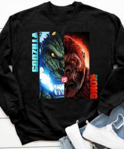 Godzilla vs Kong Tshirt - team Godzilla shirt, team Kong shirt, Kong vs Godzilla poster tee, birthday gifts, mother's day gift