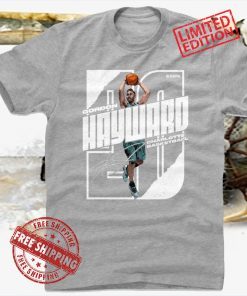 Gordon Hayward Stretch WHT T-Shirt Boston Basketball