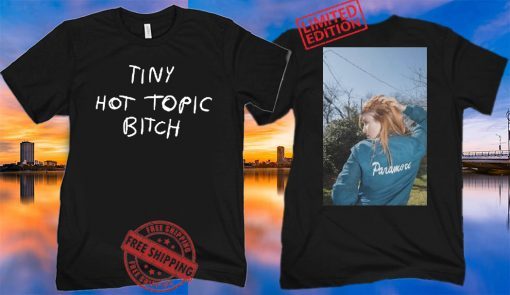 Hayley Williams Tiny Hot Topic Bitch Poster Shirt