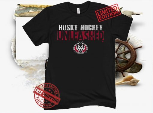 Husky Hockey Unleashed Apparel T-Shirt St. Cloud State Licensed