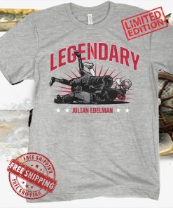 Legendary Julian Edelman Shirt Football NFLPA