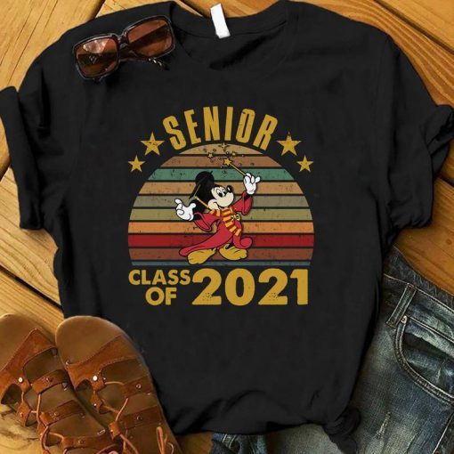 Mickey Seniors 2021 Shirt, Class Of 2021 Tee, Disney Vintage Seniors Shirt, Disney Graduation Tee, Graduate Shirt, 2021 Grad Tee