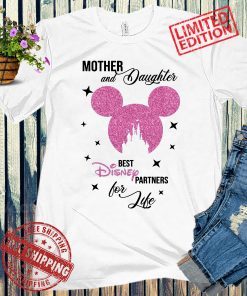 Mother Daughter Disney T-Shirts ,Disney Partners for Life TShirts Matching Disney TShirts, Disney World TShirts, 2021 Disney TShirt