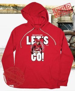 Nick Castellanos Let's Go T-Shirt, Cincinnati - MLBPA