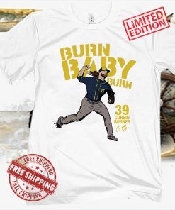 Official Corbin Burnes MLBPA Shirt Gem Mint