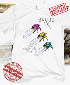 Official Pansexual Cicadas Brood Coming Out 2021 Shirt