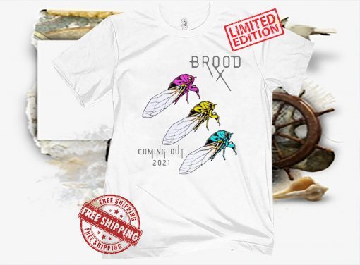Official Pansexual Cicadas Brood Coming Out 2021 Shirt