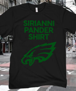 Sports Logo Philadelphia Eagles Sirianni Pander Shirt