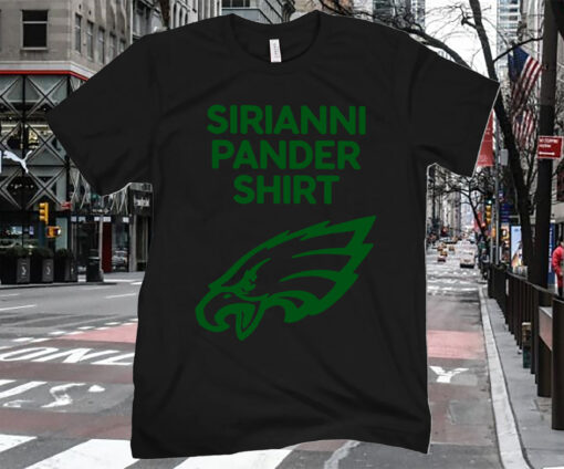 Sports Logo Philadelphia Eagles Sirianni Pander Shirt