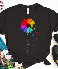 Sunflower Puzzle Choose Kind Autism Awareness Shirt, Autism Shirt, Jigsaw Puzzle, Mothers Day Gift, Fathers Day Gift tee
