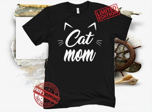 Vintage Best Cat Mom Ever Gift Love Cat 2021 Mother's day Premium Shirts