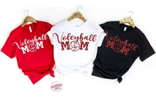 Volleyball Mom T Shirt ,Game day funny T Shirt ,Volleyball Game Season T Shirt ,Teen T Shirt ,Mother Day T Shirt