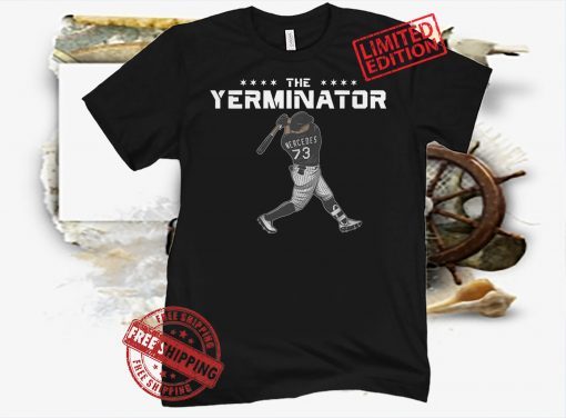 Yermin Mercedes Yerminator Tee Shirt - Chicago White Sox