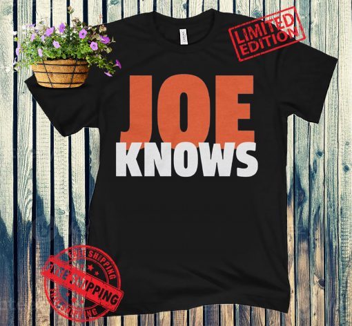 Joe Knows Joe Burrow Football T-Shirt